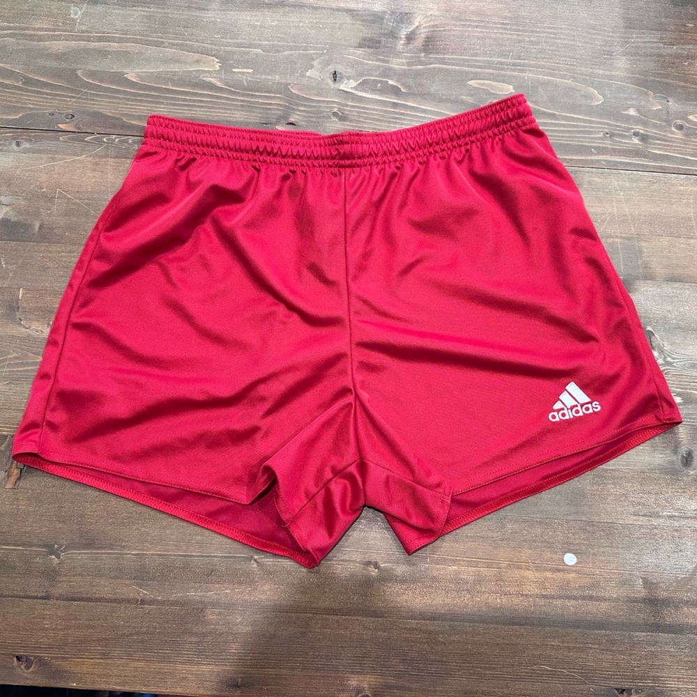 adidas Red Athletic Shorts